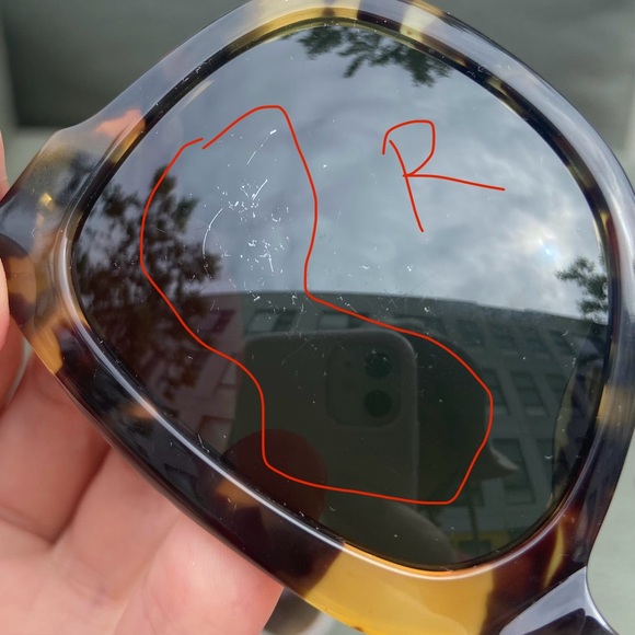 ?Linda Farrow x Dries Van Noten Collab x Gallery Tortoise Shell Sunglasses Case main image 9
